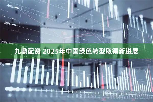 九鼎配资 2025年中国绿色转型取得新进展